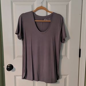 Zyia scoop neck tee